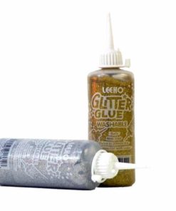 Glitter Glue Leeho stomio solinario 120gram tetragono1