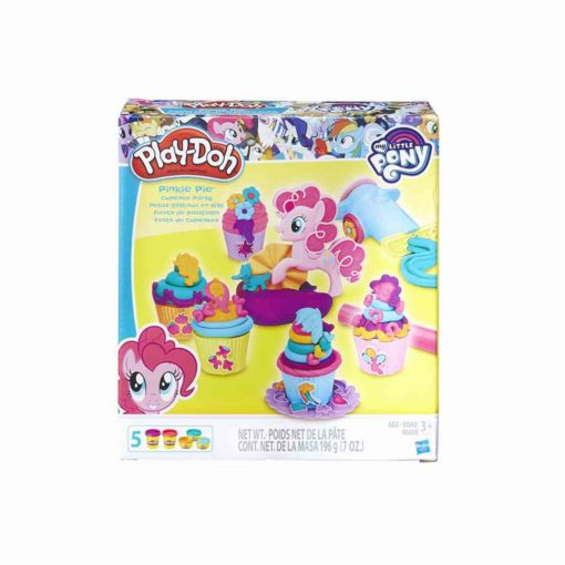 plastelini pony pinkie pie cupcake party play doh hasbro 819 93240 tetragono