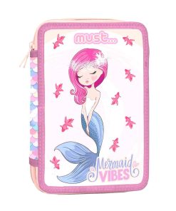 Κασετίνα Τριπλή MUST Mermaid Vibes (Γεμάτη) 585743