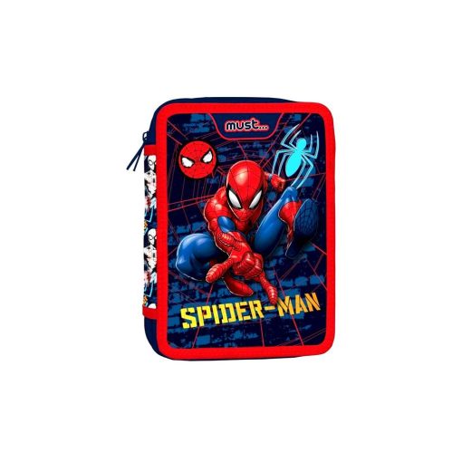 Κασετίνα Διπλή MUST Spiderman (Γεμάτη) 508371